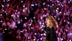 Taylor Swift performs onstage during the reputation Stadium Tour at NRG Stadium on September 29, 2018 in Houston, Texas.