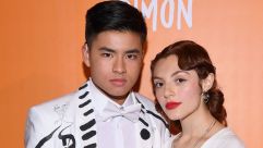 Chella Man (left) with model MaryV