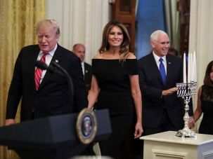 trump s hanukkah party