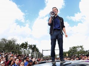 Stoneman Douglas senior Cameron Kasky.