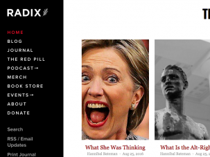 Radix is one of the central publications of the “alt-right.”