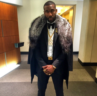 Stoudemire poses in an Instagram photo, wearing a fur and a piece of jewelry modeled on the priestly breastplate of ancient Israelites.