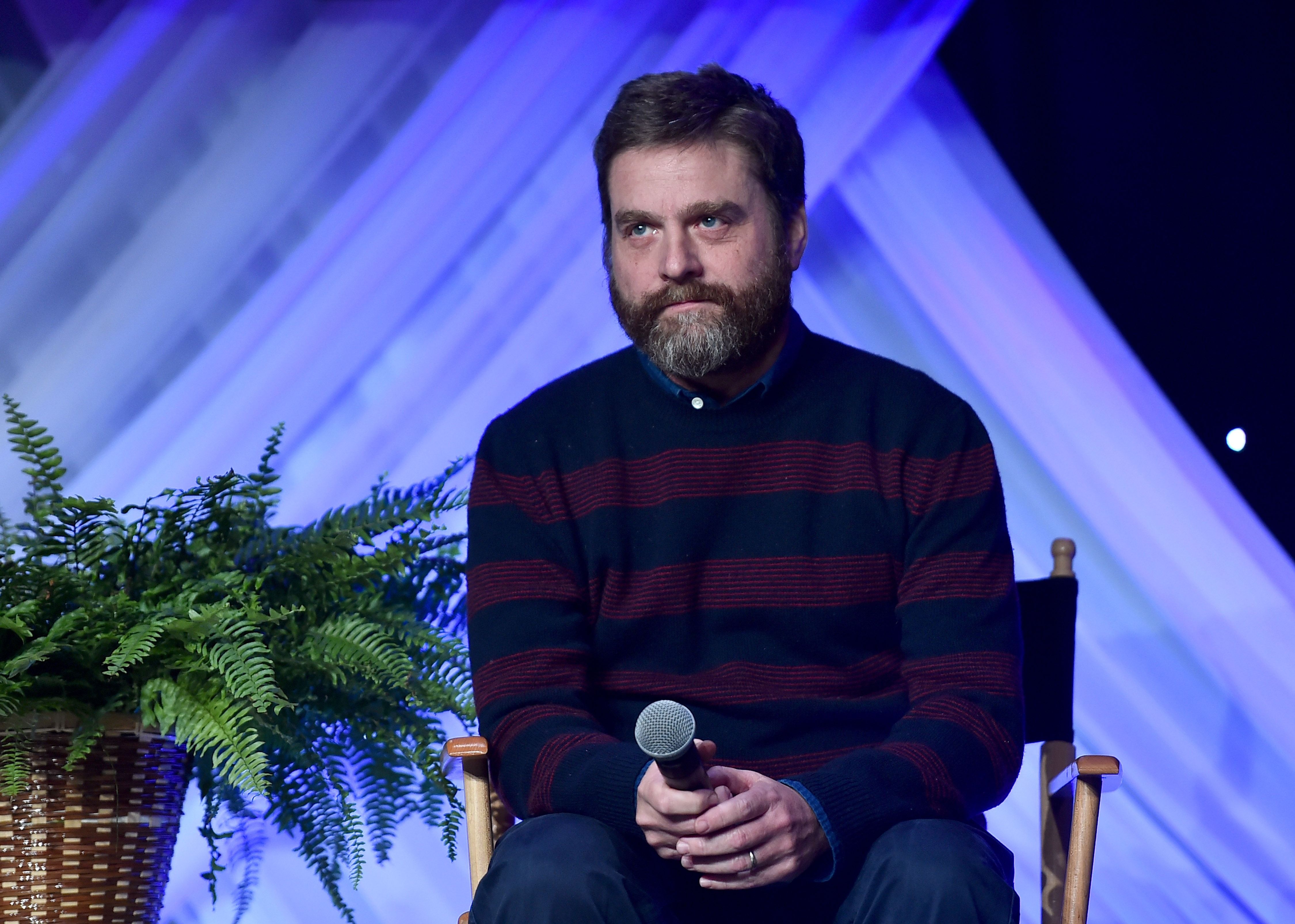 Cardi B And Jerry Seinfeld Star On Between Two Ferns The Forward Zach Galifianakis