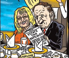 Image result for Sheldon Adelson CARTOON