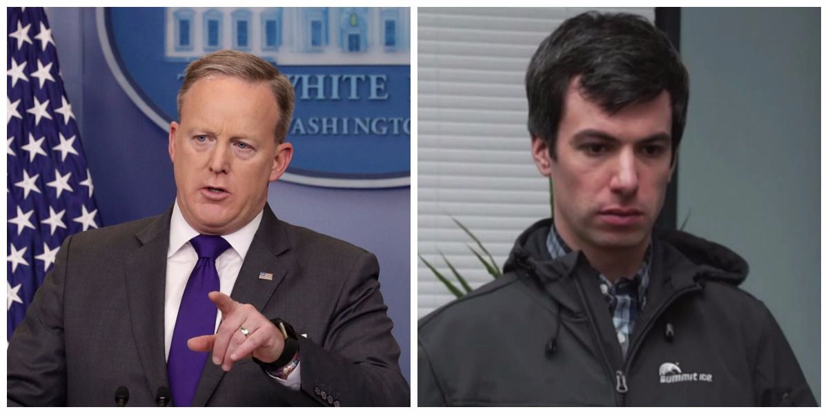 sean spicer receives a holocaust awareness jacket the forward taiga works holocaust